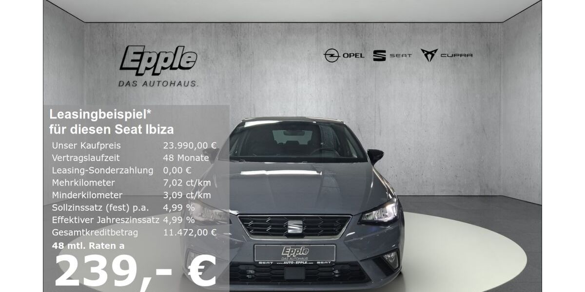 Seat Ibiza 3.990 km 23.990 &euro; Rutesheim 71277