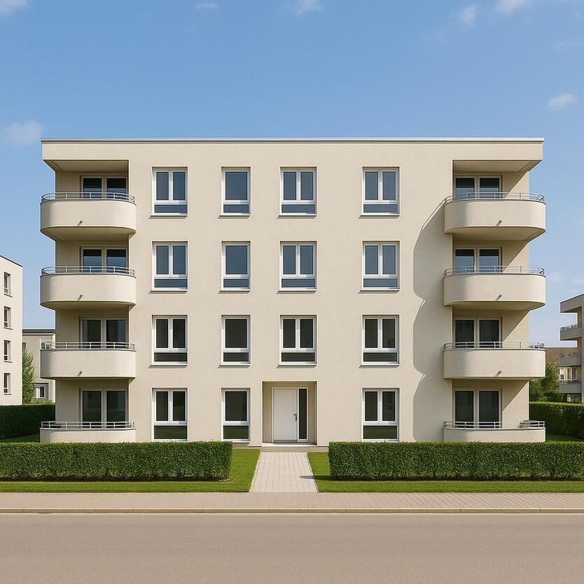 Möblierte 2-Zimmer-Wohnung mit Balkon und Einbauküche in unmittelbarer Daimler-Nähe zimmer