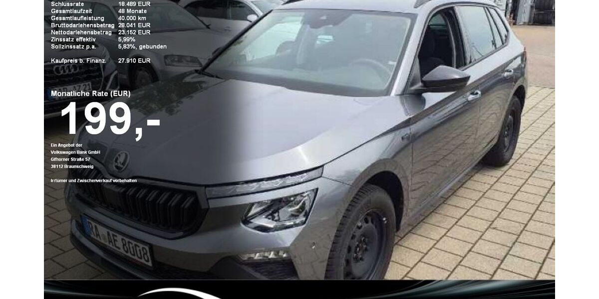Skoda Kamiq 9.296 km 27.910 &euro; Gaggenau 76571