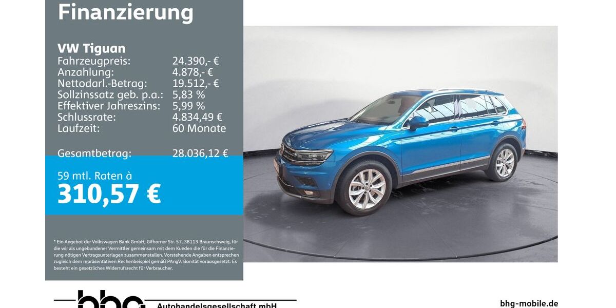 VW Tiguan 68.697 km 21.990 &euro; Ettlingen 76275