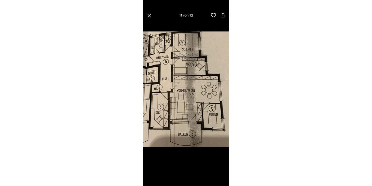 Tolle große 4-Zimmer-Wohnung in WildbergSulz am Eck 4 zimmer