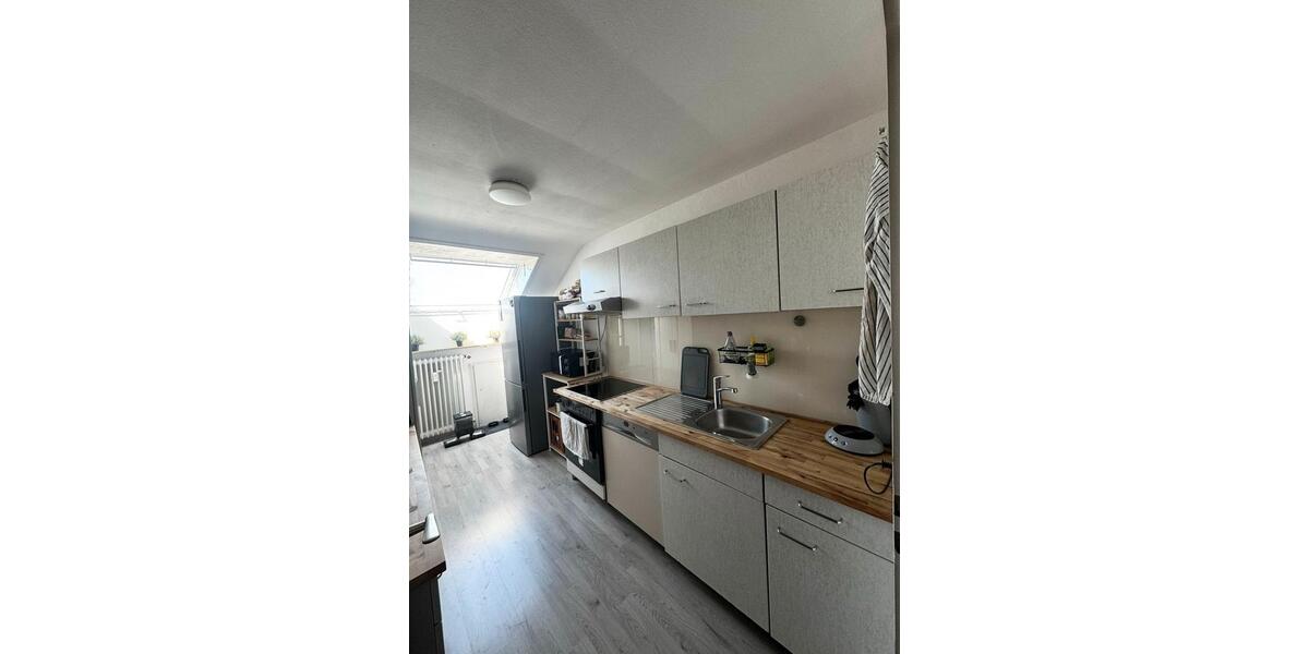 Dachgeschoßwohnung Karlsruhe Mühlburg - 1 Zimmer, 50 m&sup2;, 670&euro; | Angebot:26337389