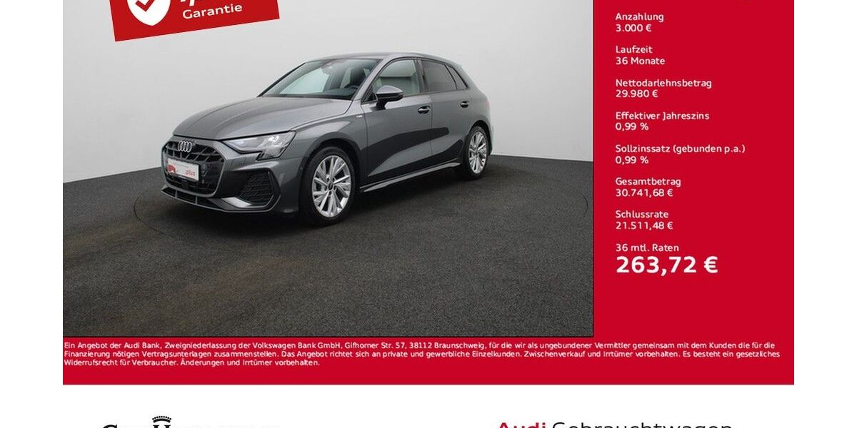 Audi A3 23.706 km 31.680 &euro; Karlsruhe 76131