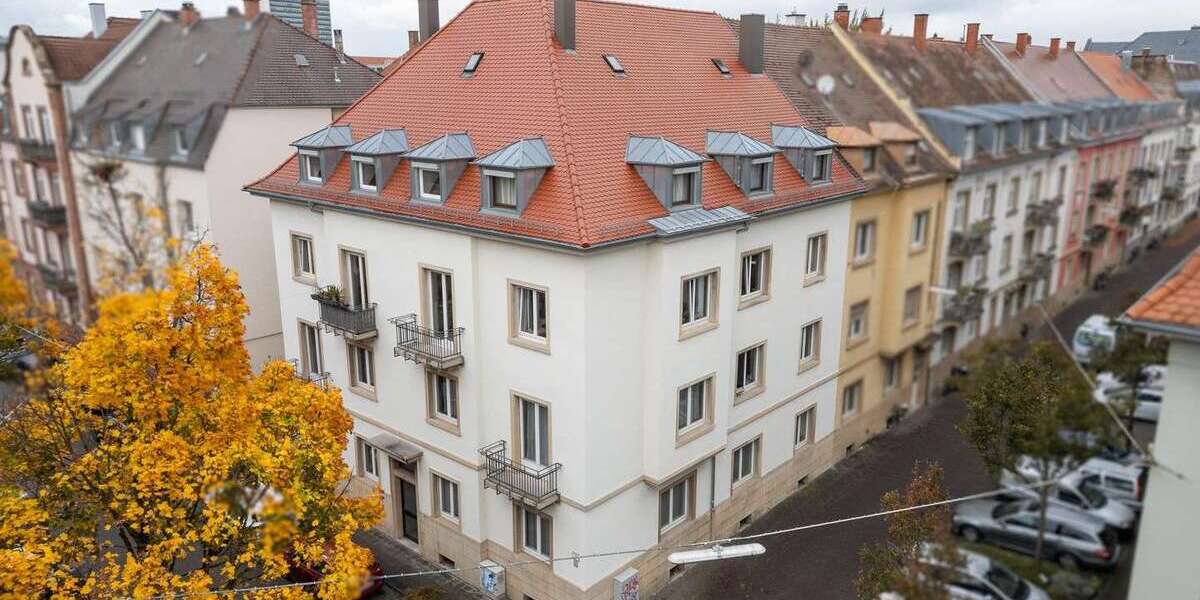 Etagenwohnung Karlsruhe Südstadt - 2 Zimmer, 51 m&sup2;, 259.000&euro; | Angebot:27177142