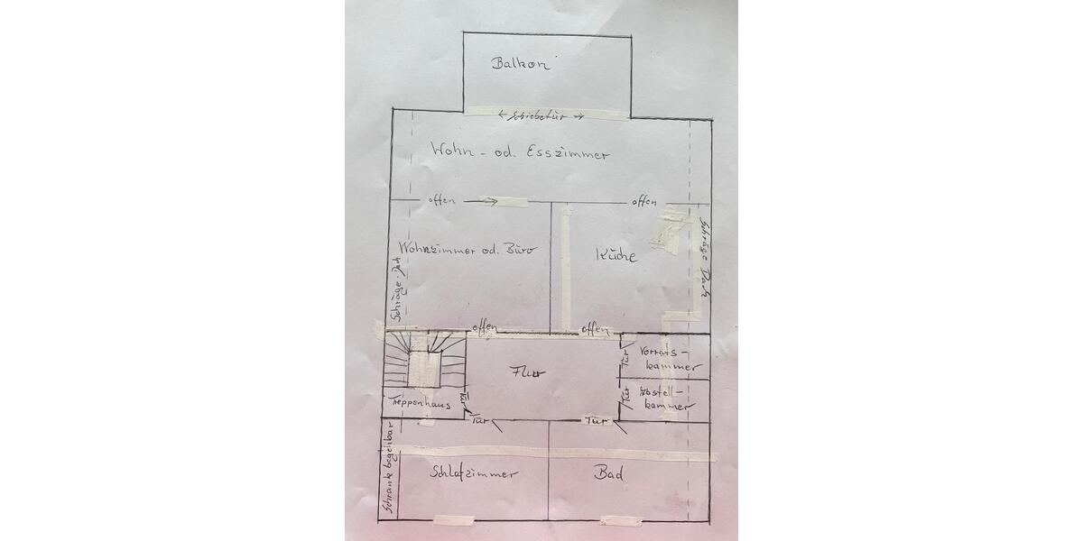 Dachgeschoßwohnung Gaggenau - 2 Zimmer, 115 m&sup2;, 1.050&euro; | Angebot:26311609