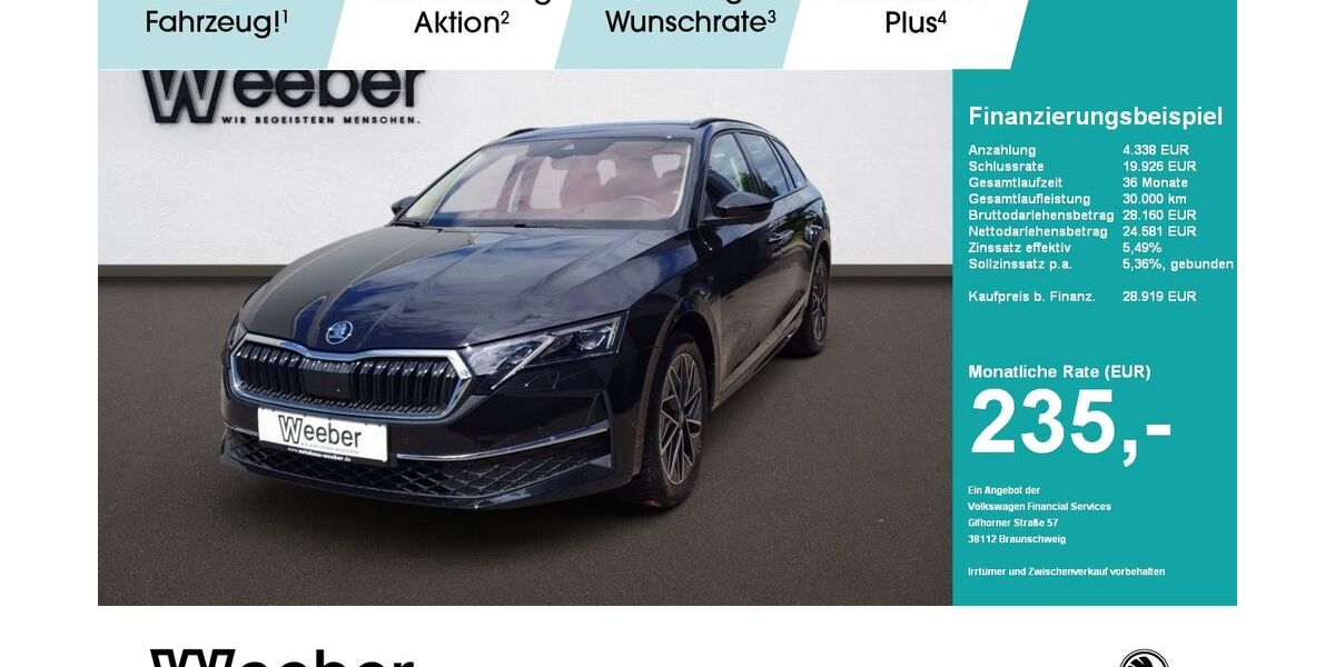 Skoda Octavia 18.238 km 28.269 &euro; Calw 75365