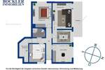 Etagenwohnung Pforzheim Buckenberg - 3 Zimmer, 89 m&sup2;, 790&euro; | Angebot:25704642