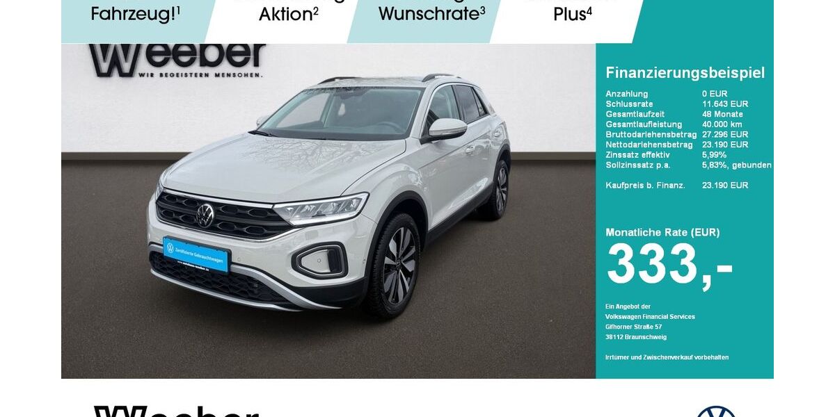 VW T-Roc 28.101 km 23.190 &euro; Weil der Stadt 71263