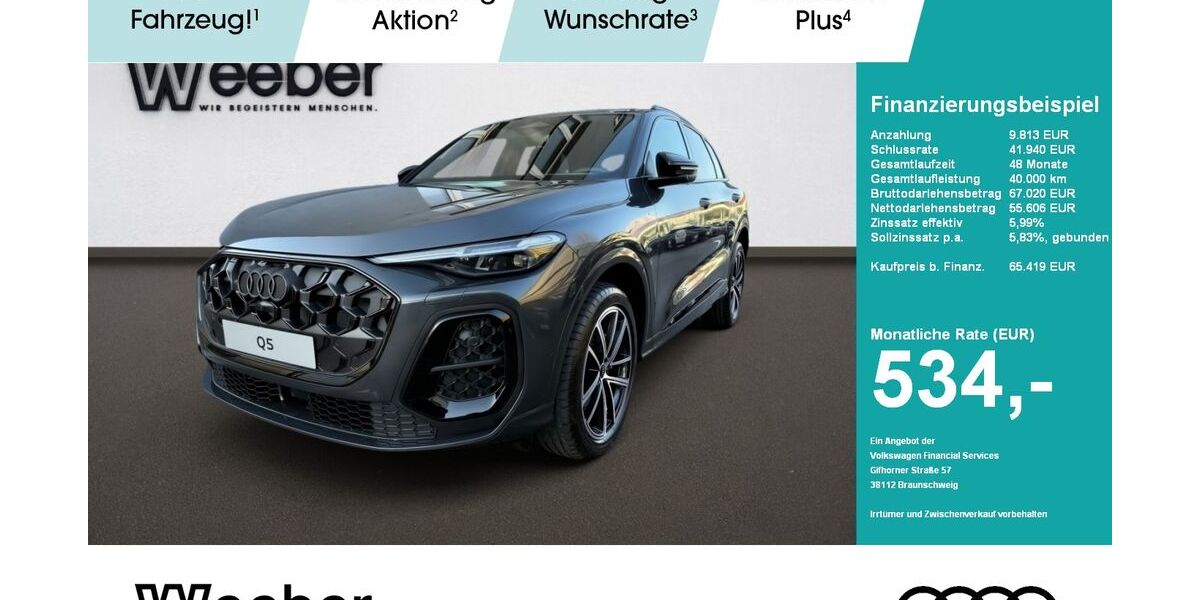 Audi Q5 2.500 km 64.989 &euro; Weil der Stadt 71263