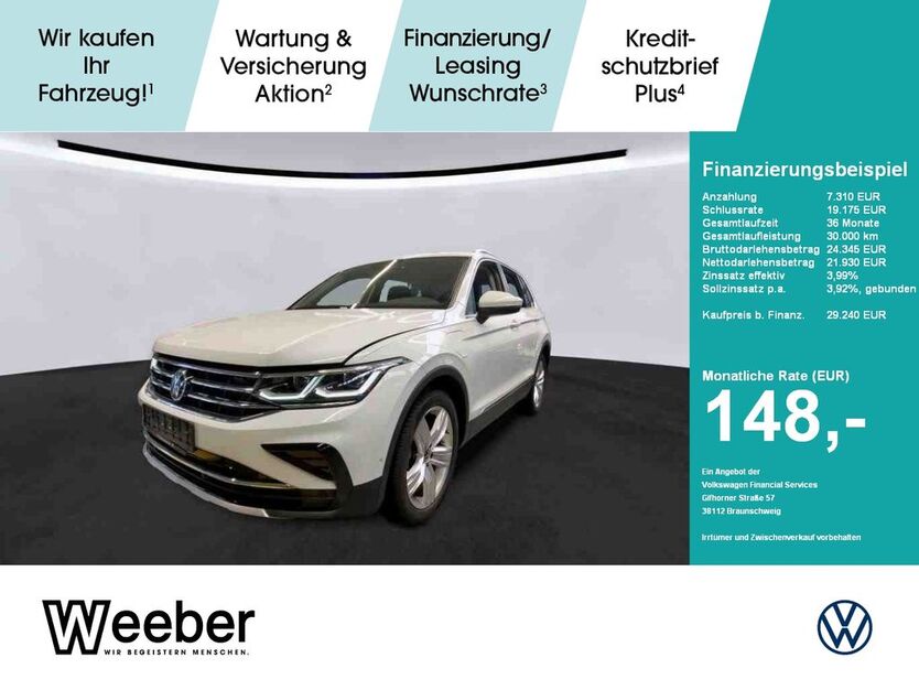 VW Tiguan 44.494 km 28.985 € Weil der Stadt 71263