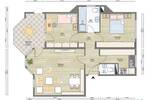 Etagenwohnung Pforzheim Nordstadt - 3 Zimmer, 80 m&sup2;, 259.500&euro; | Angebot:26472787