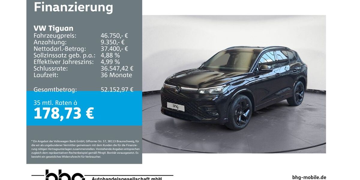 VW Tiguan 16.323 km 44.950 &euro; Ettlingen 76275