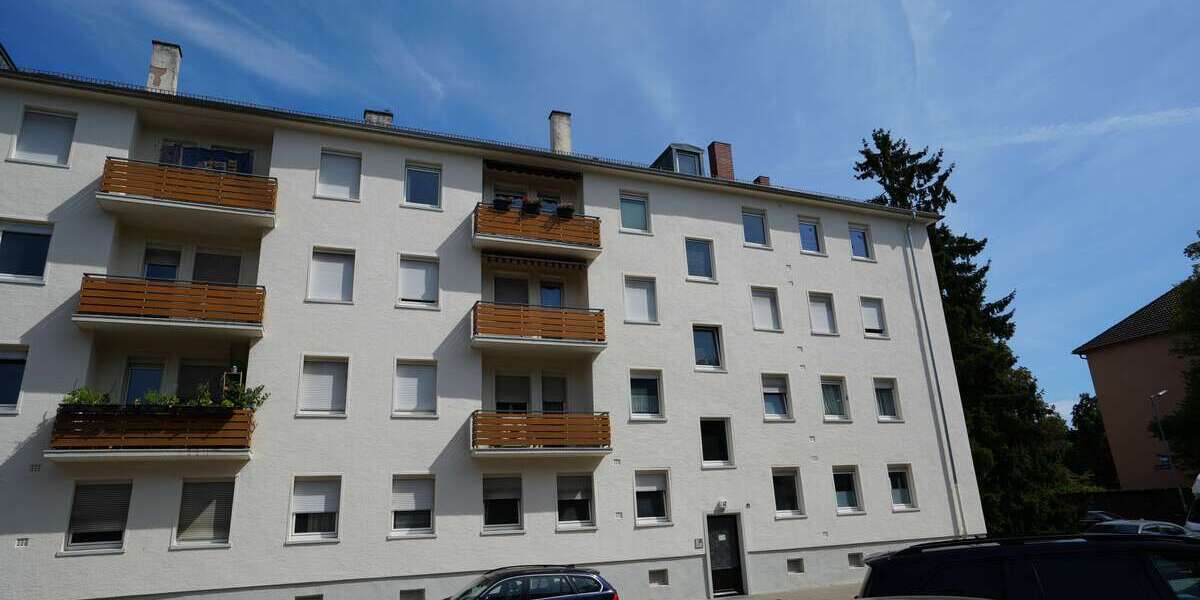 Etagenwohnung Karlsruhe Mühlburg - 1 Zimmer, 40 m&sup2;, 127.000&euro; | Angebot:25692396