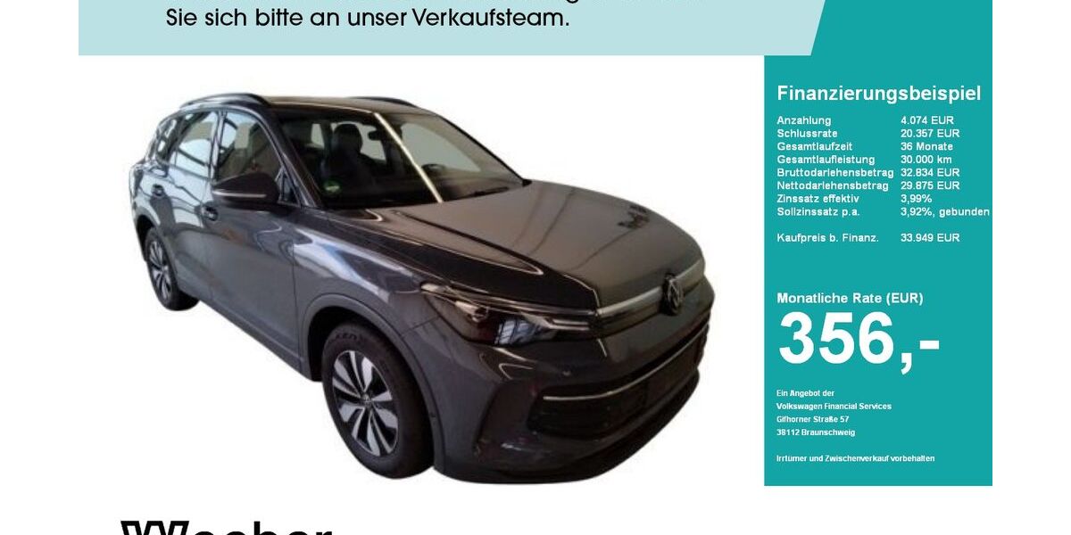 VW Tiguan 4.991 km 33.838 &euro; Leonberg 71229