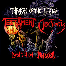 Testament & Obituary - Thrash Of The Titans Tour 2025 13.10.2025 LKA-Longhorn