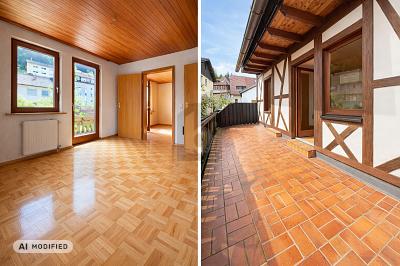 SCHÖNES HAUS MIT VIEL POTENTIAL - Einfamilienhaus Bad Wildbad im Schwarzwald | Angebot:27354975