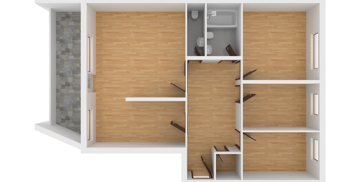 Etagenwohnung Karlsruhe Neureut - 4 Zimmer, 104 m&sup2;, 429.000&euro; | Angebot:25706598