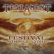 Testament + Supports: Death Angel & Metal Church 11.08.2026 SUBSTAGE Karlsruhe