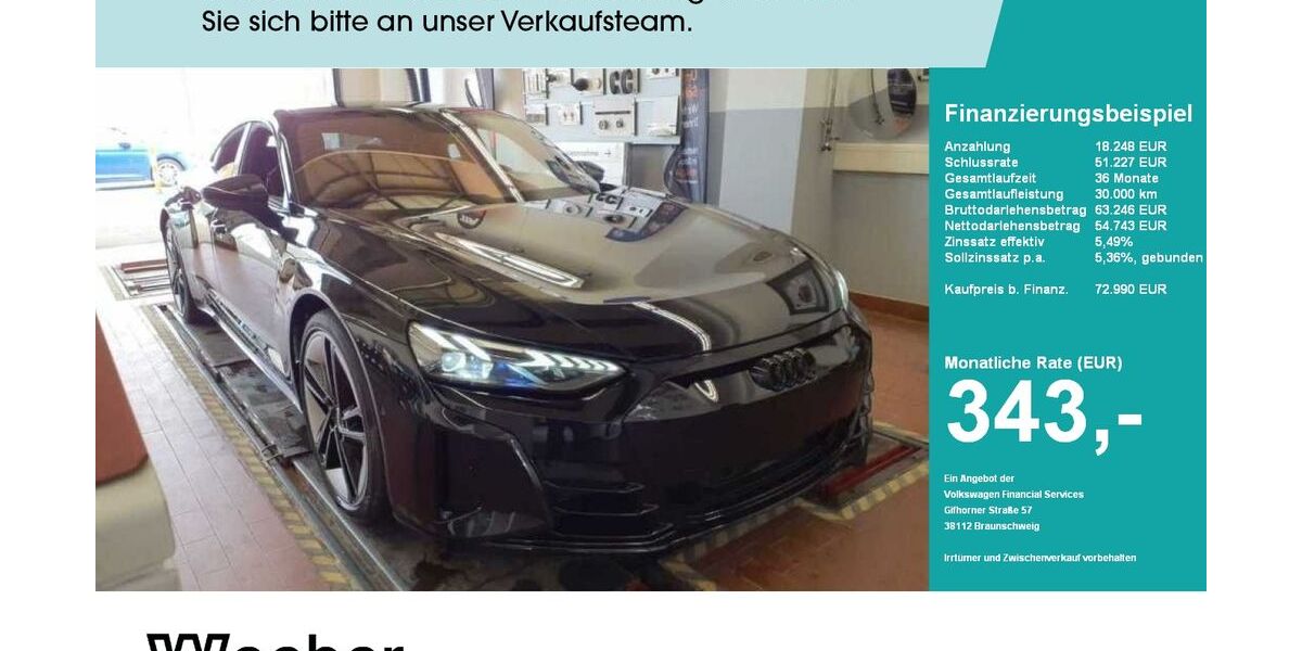 Audi RS e-tron GT 34.201 km 66.480 &euro; Leonberg 71229