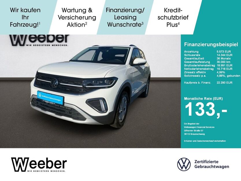 VW T-Cross 13.626 km 21.930 € Weil der Stadt 71263