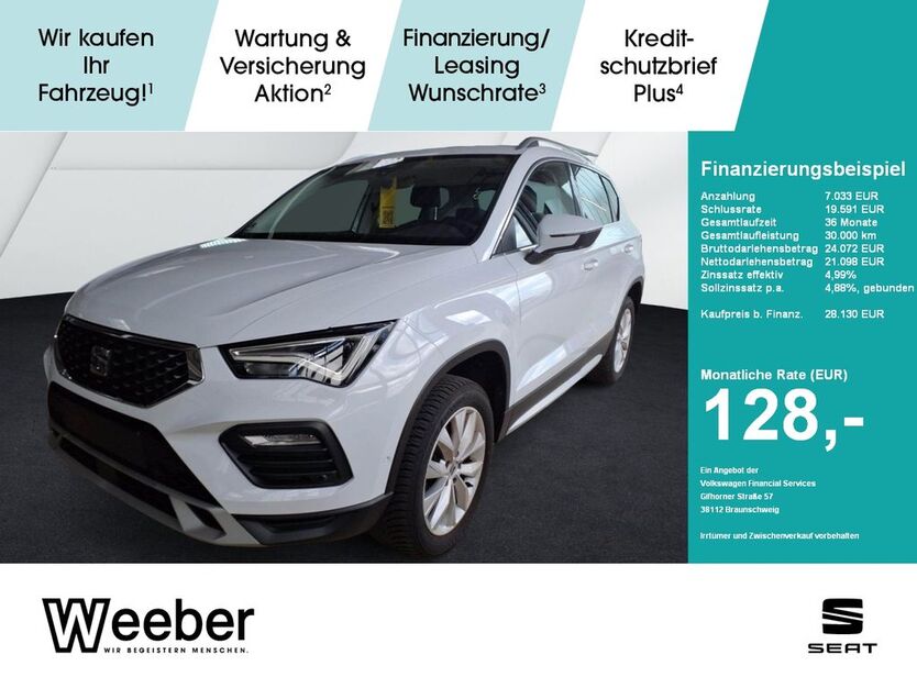 Seat Ateca 24.971 km 28.126 € Weil der Stadt 71263