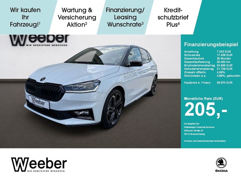 Skoda Fabia 6.000 km 28.333 € Calw 75365