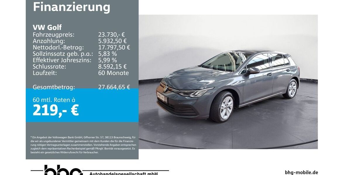 VW Golf 42.589 km 22.960 &euro; Ettlingen 76275