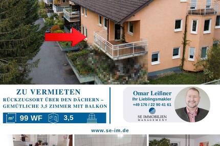 Wohnung Niefern-Öschelbronn Niefern - 3 Zimmer, 99 m&sup2;, 965&euro; | Angebot:26420111