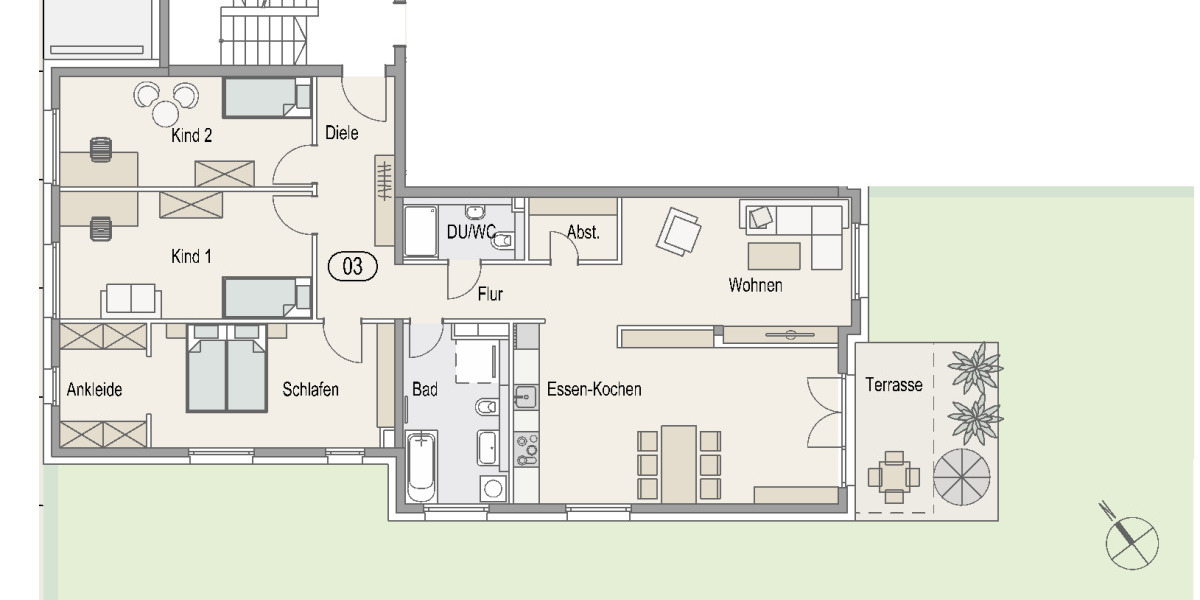 Etagenwohnung Malsch - 4 Zimmer, 138 m&sup2;, 669.000&euro; | Angebot:25695317