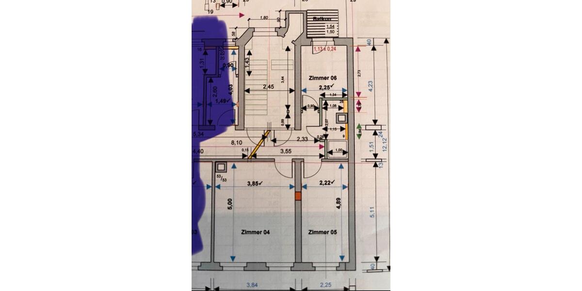 Etagenwohnung Karlsruhe Innenstadt-Ost - 2 Zimmer, 47 m&sup2;, 229.000&euro; | Angebot:27299992