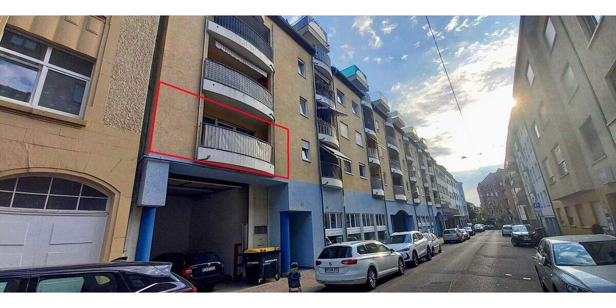 Etagenwohnung Pforzheim Nordstadt - 2 Zimmer, 58 m&sup2;, 165.000&euro; | Angebot:25708102