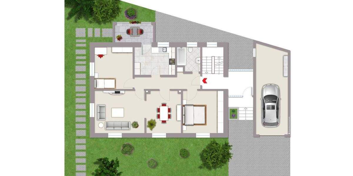 Mehrfamilienhaus, Wohnhaus Karlsruhe / Weiherfeld-Dammerstock Weiherfeld-Dammerstock - 1 Zimmer, 294 m&sup2;, 950.000&euro; | Angebot:25727434