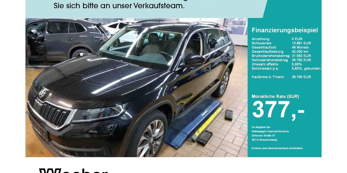 Skoda Kodiaq 89.990 km 26.190 &euro; Weil der Stadt 71263