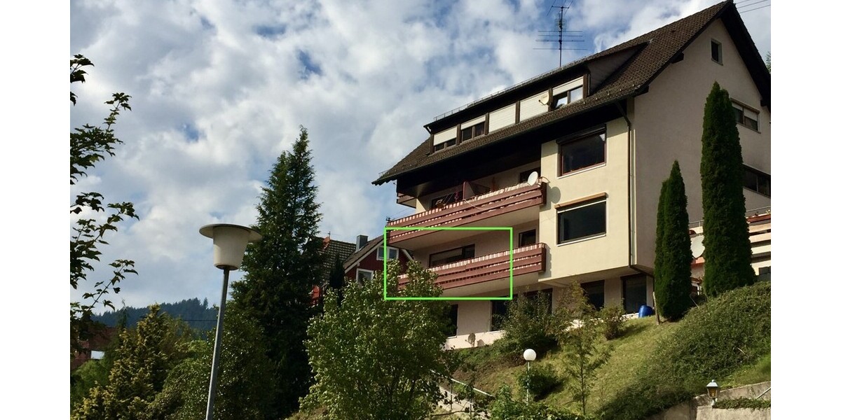 Ruhige Renovierte 2 Zimmer Wohnung - Etagenwohnung Bad Wildbad Sommerberg | Angebot:26888527