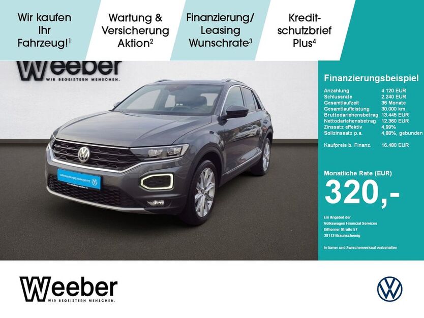 VW T-Roc 135.844 km 17.523 € Calw 75365