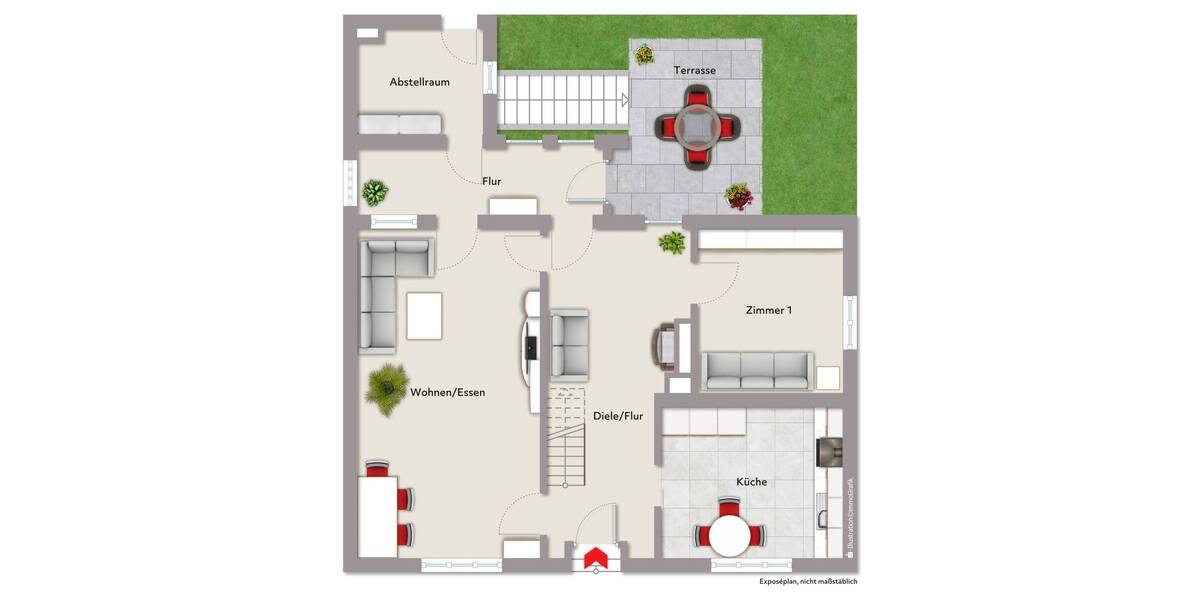 Einfamilienhaus Stutensee / Spöck Spöck - 4 Zimmer, 118 m&sup2;, 285.000&euro; | Angebot:26641455