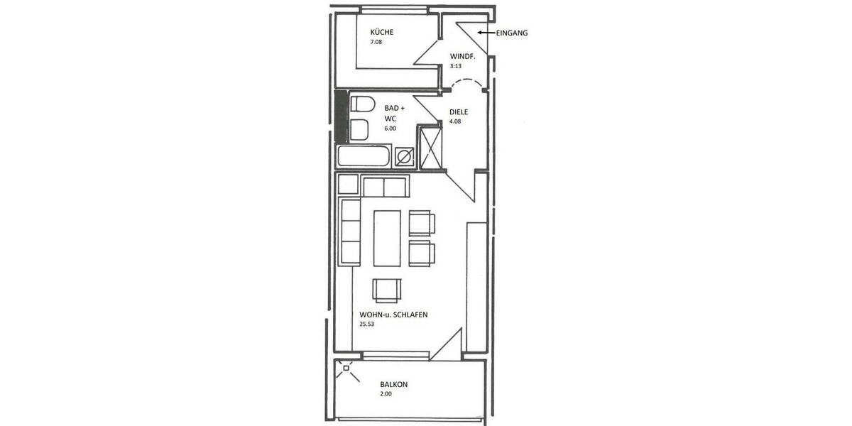 Etagenwohnung Bad Teinach - Zavelstein Sommenhardt - 1 Zimmer, 47 m&sup2;, 525&euro; | Angebot:26825610