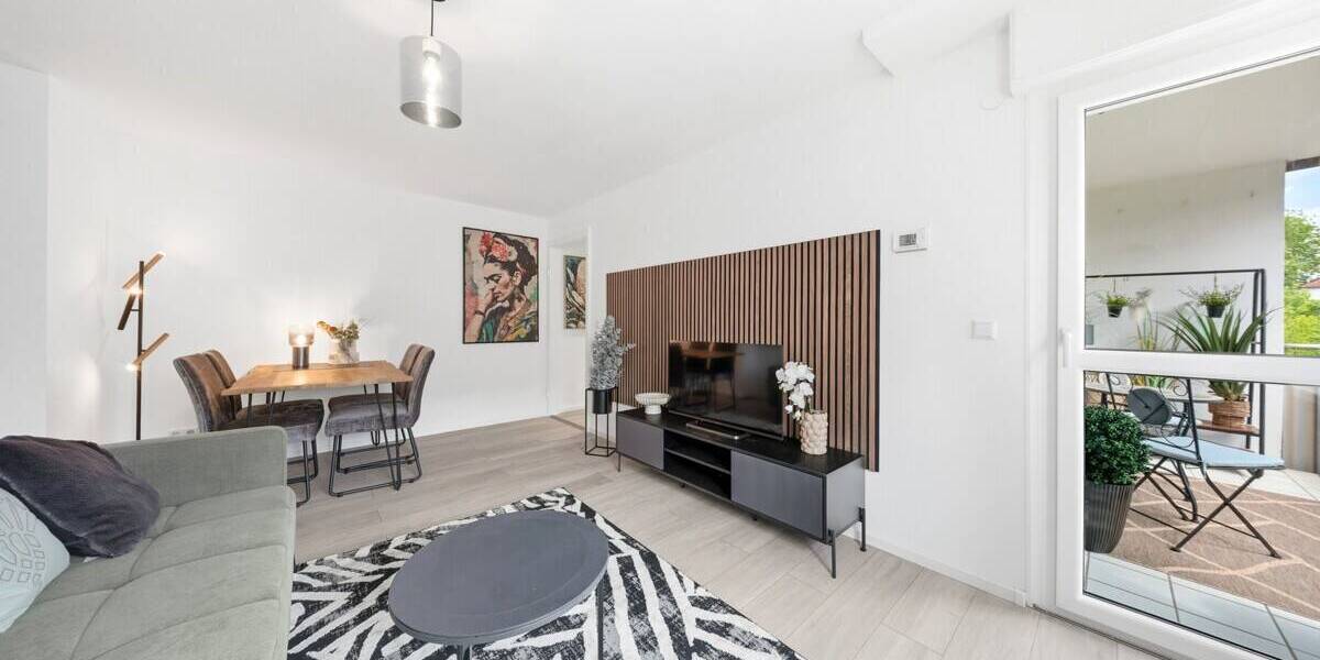 Etagenwohnung Karlsruhe Südstadt - 2 Zimmer, 55 m&sup2;, 1.170&euro; | Angebot:26744669