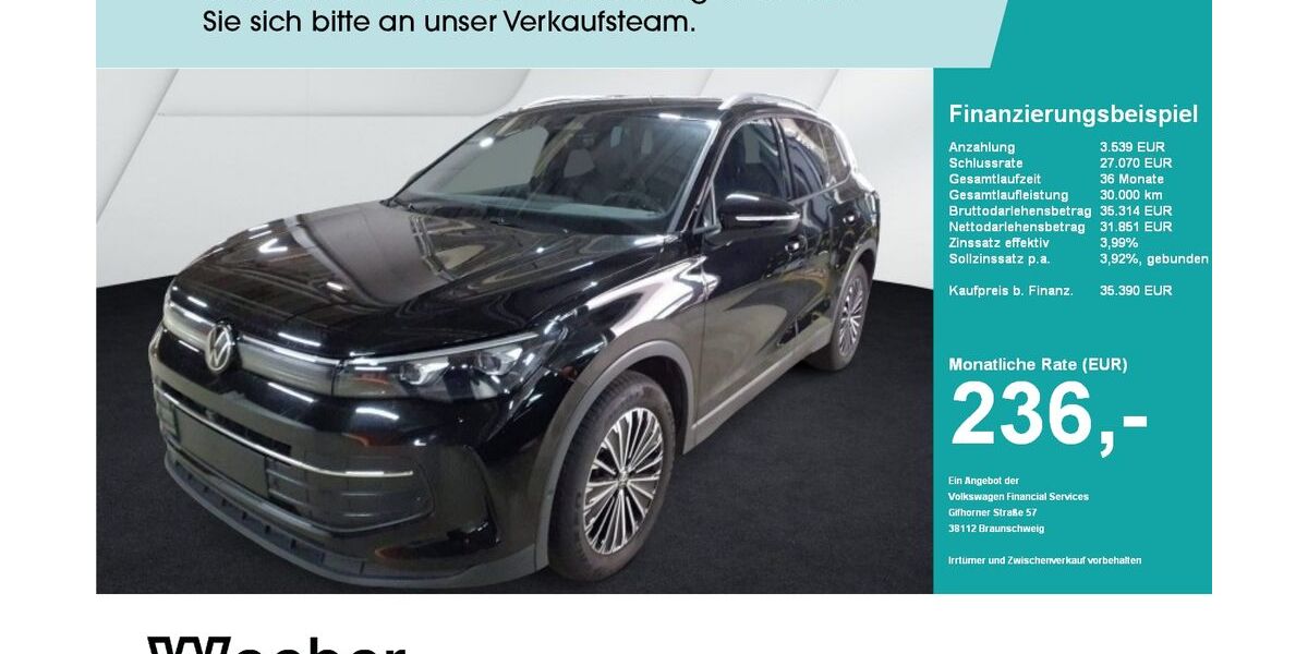 VW Tiguan 25.288 km 35.390 &euro; Weil der Stadt 71263