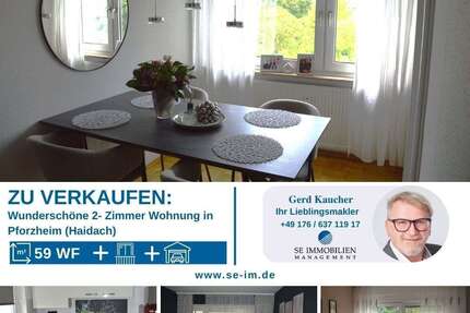 Wohnung zum Kaufen in Pforzheim 195.000 € 59.7 m² 2 zimmer
