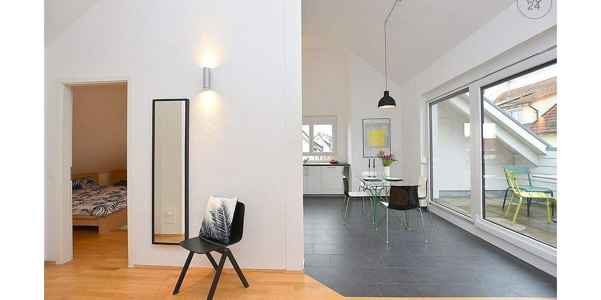 Hochwertig möblierte Wohnung mit TG und Loggia in Ditzingen 2 zimmer