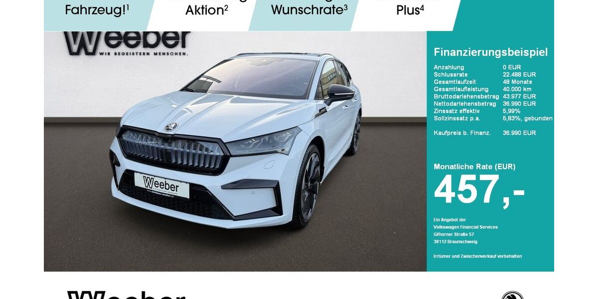 Skoda Enyaq 43.772 km 36.989 € Weil der Stadt 71263