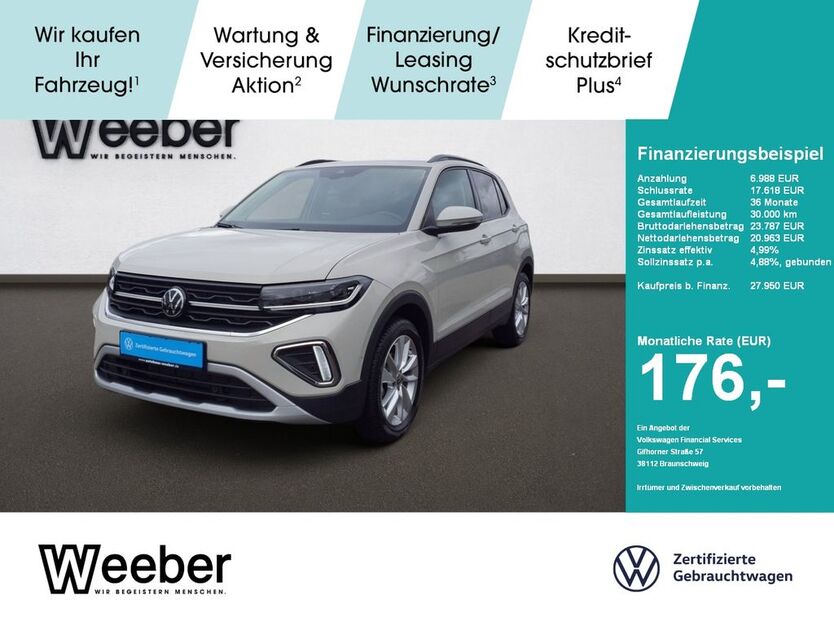 VW T-Cross 8.562 km 27.950 € Calw 75365