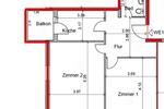 Etagenwohnung Pforzheim Weststadt - 1 Zimmer, 56 m&sup2;, 165.000&euro; | Angebot:26941714