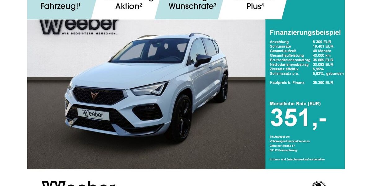Cupra Ateca 28.134 km 35.388 &euro; Calw 75365