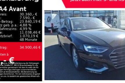 Audi A4 54.894 km 30.360 &euro; Ettlingen 76275
