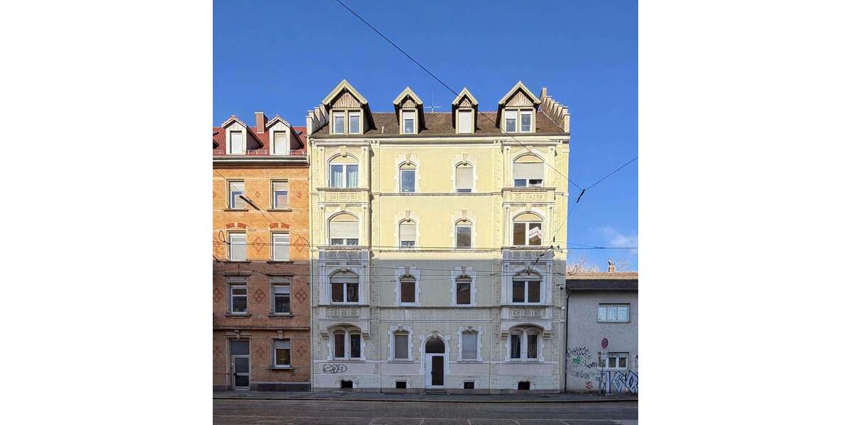Etagenwohnung Karlsruhe Beiertheim-Bulach - 3 Zimmer, 81 m&sup2;, 299.500&euro; | Angebot:26729841