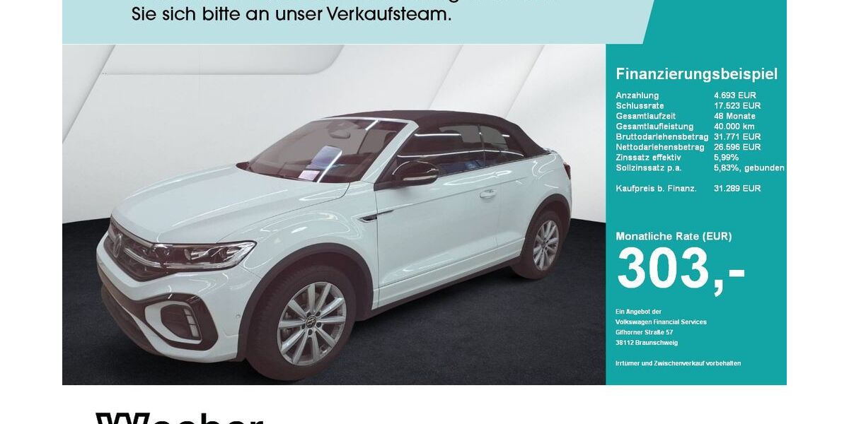 VW T-Roc 25.170 km 31.150 &euro; Leonberg 71229