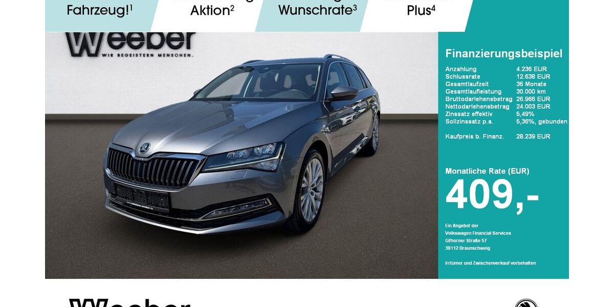 Skoda Superb 53.528 km 27.490 &euro; Calw 75365