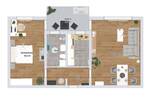 Erstbezug nach Modernisierung - Lichtdurchflutete 2-Zimmer-Wohnung